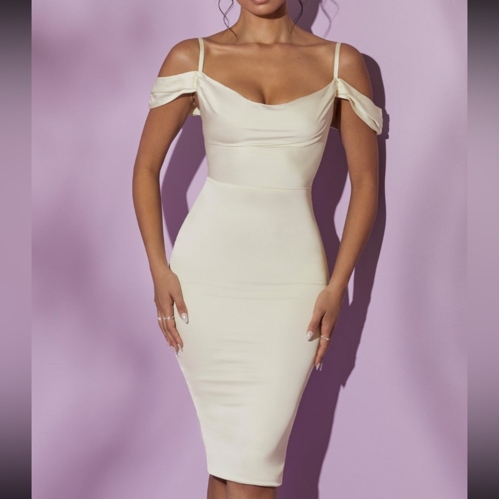 Oh Polly White Giada Dress